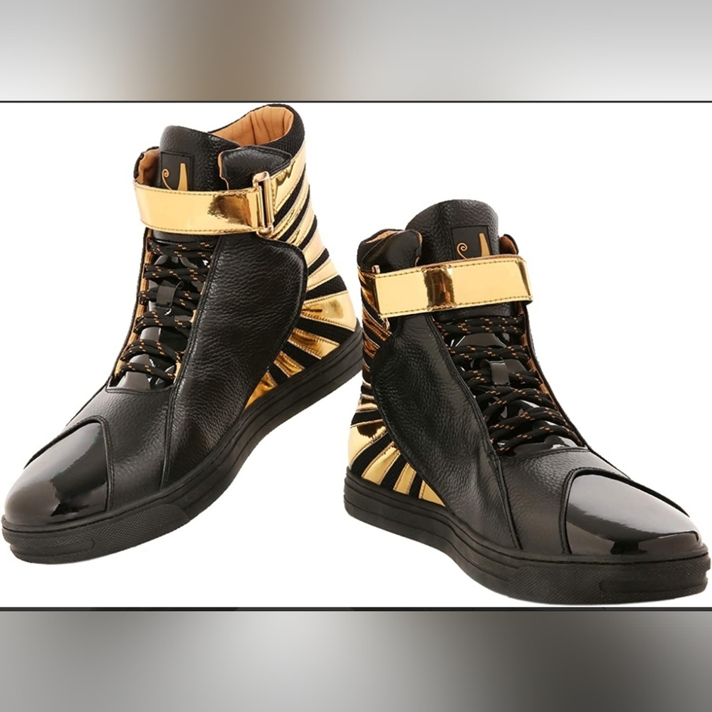 Amun Ra High-Top Sneakers